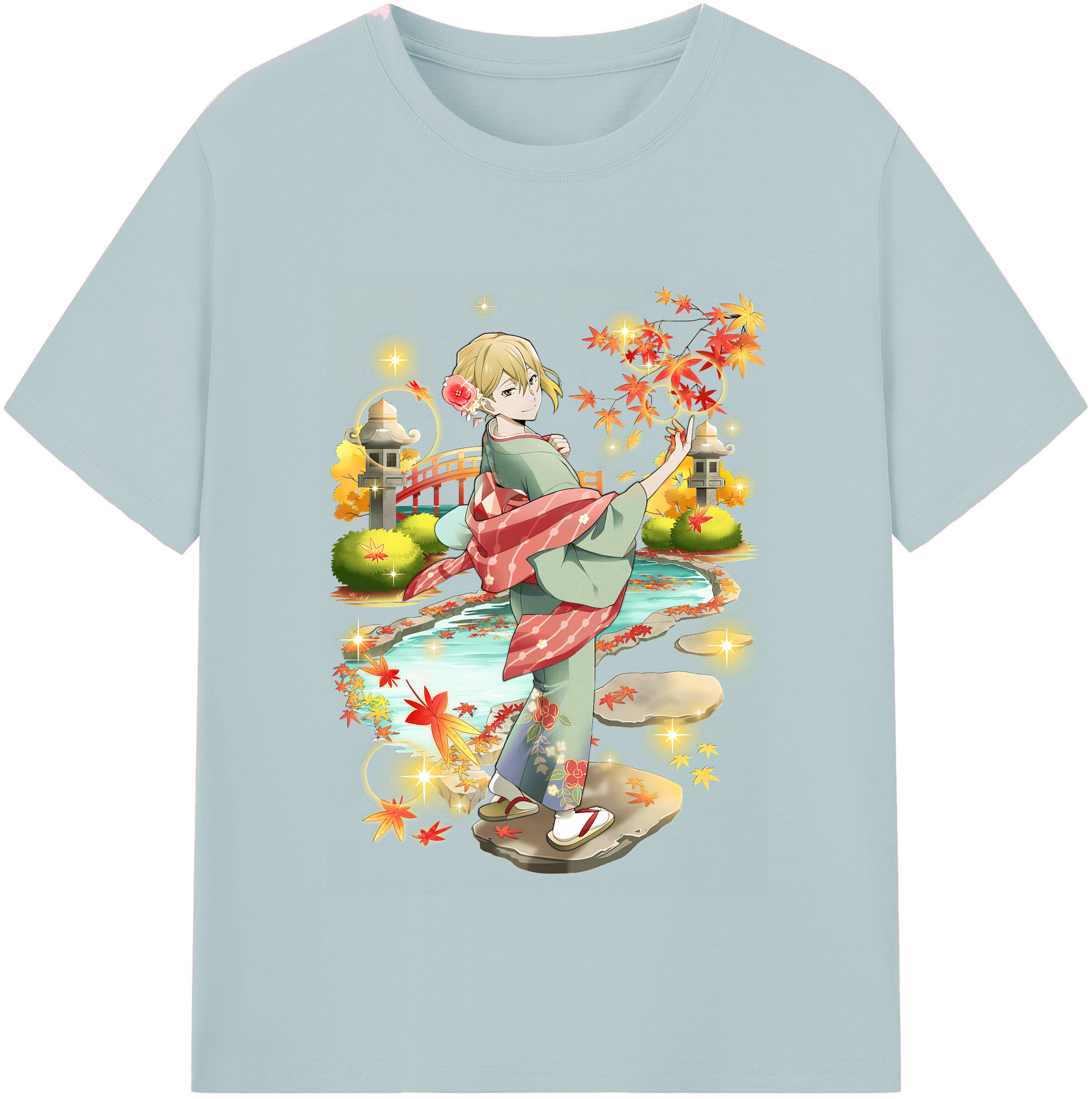 （画像用） 文豪ストレイドッグス Bungo Stray Dogs 綿100％半袖Tシャツ（フロントプリント）